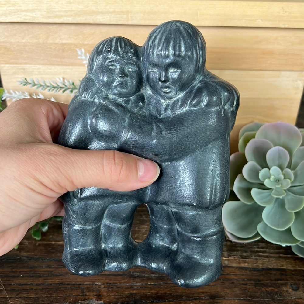 🎁4/$25 - CANADIAN Inuit ceramic figurine - 🇨🇦 - Picture 4 of 6